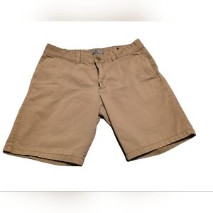 ♥️Wall Street Collection Tan Khaki Shorts Size 34